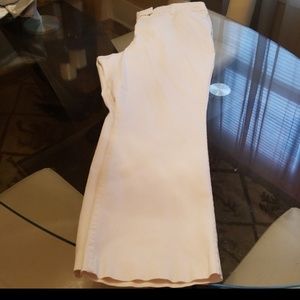 White bootcut pant size 22